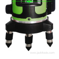 Three-wire laser horizontal self-tuning green beam laser